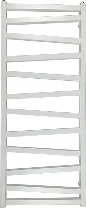 Fürdőszobai radiátor Inox 120/50 létra Fehér