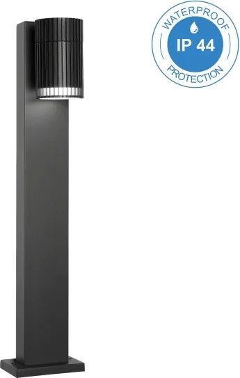 LANTHEA kültéri lámpa 1xGU10/11W/230V IP44 50 cm fekete