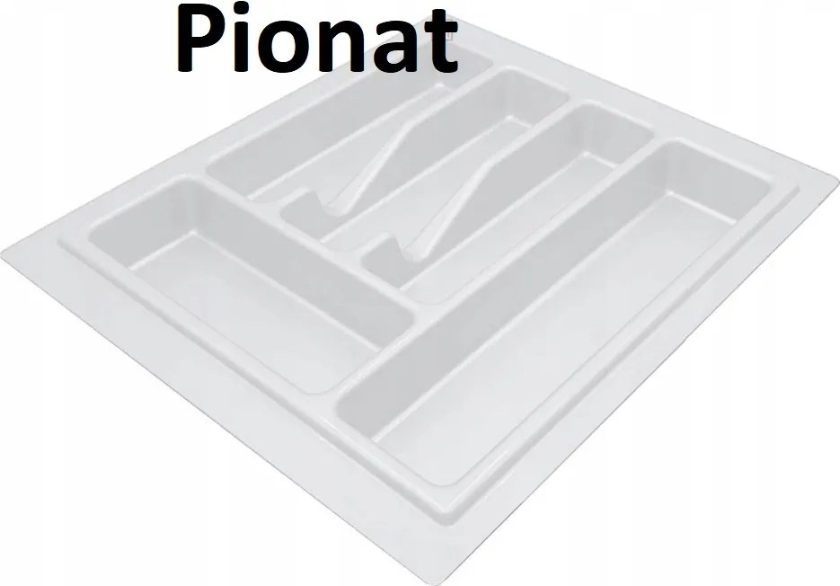 Evőeszköztartó betét Standard fiókrendező 45 fehér 38x43