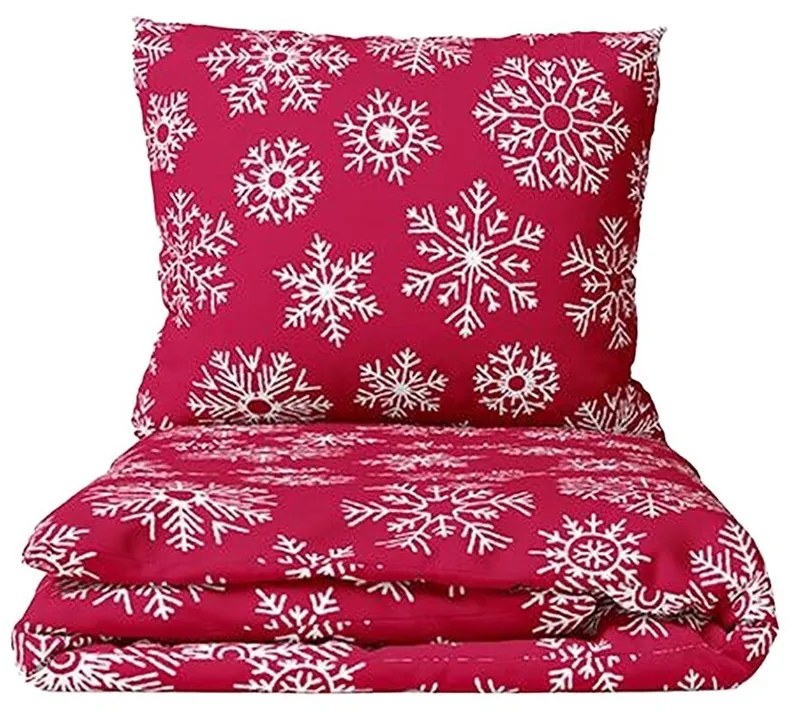 Pamut deluxe ágynemű KARAMA RED WOODS 140x200 cm