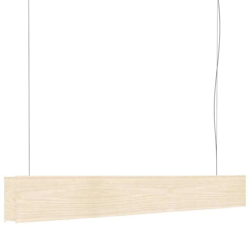 Függeszték LED120, többféle változat - TUNTO Modell: 1600 mm-es természetes dió, közvetlen és közvetett fény