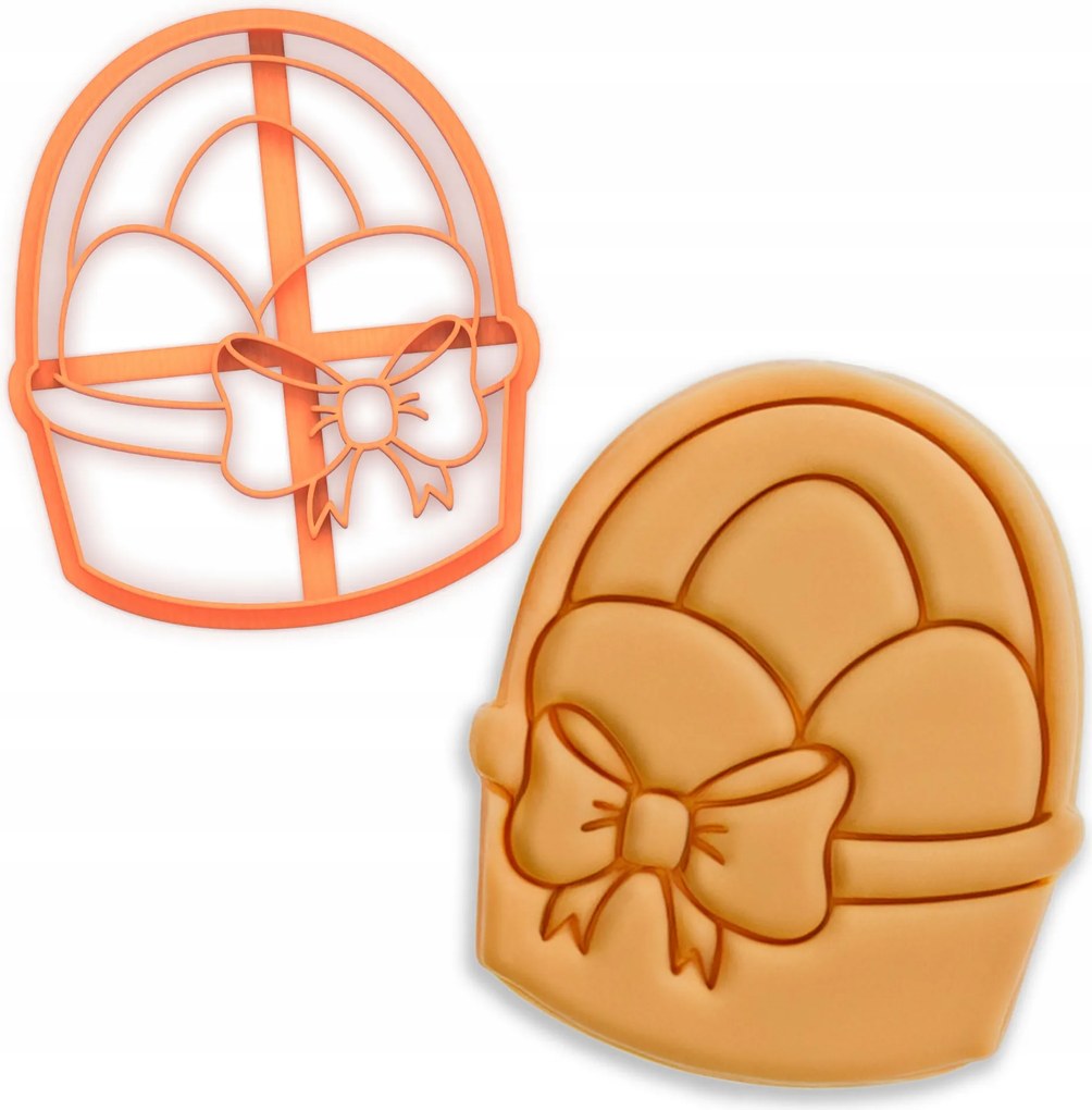 Húsvéti Tojás Kekszlyukasztó Húsvéti Kosár