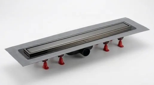 SAT Aurum Zuhanyfolyóka 65 cm szálcsiszolt gun metal matt teli SATZLAB70BGM