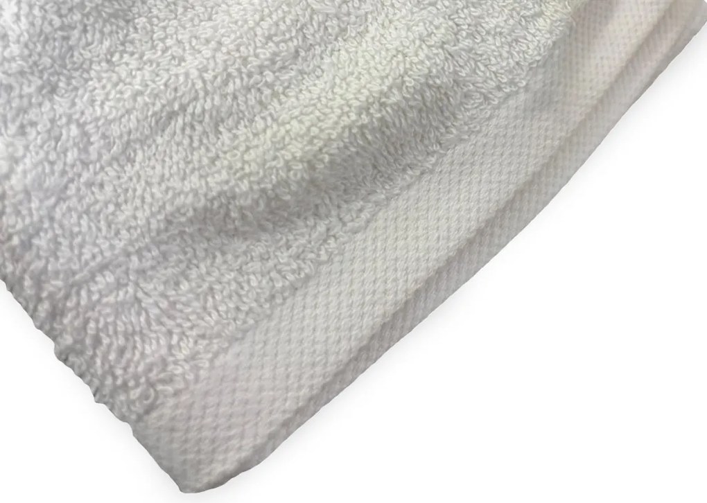 Törölköző MONEA 50x100 cm fehér, 100% pamut