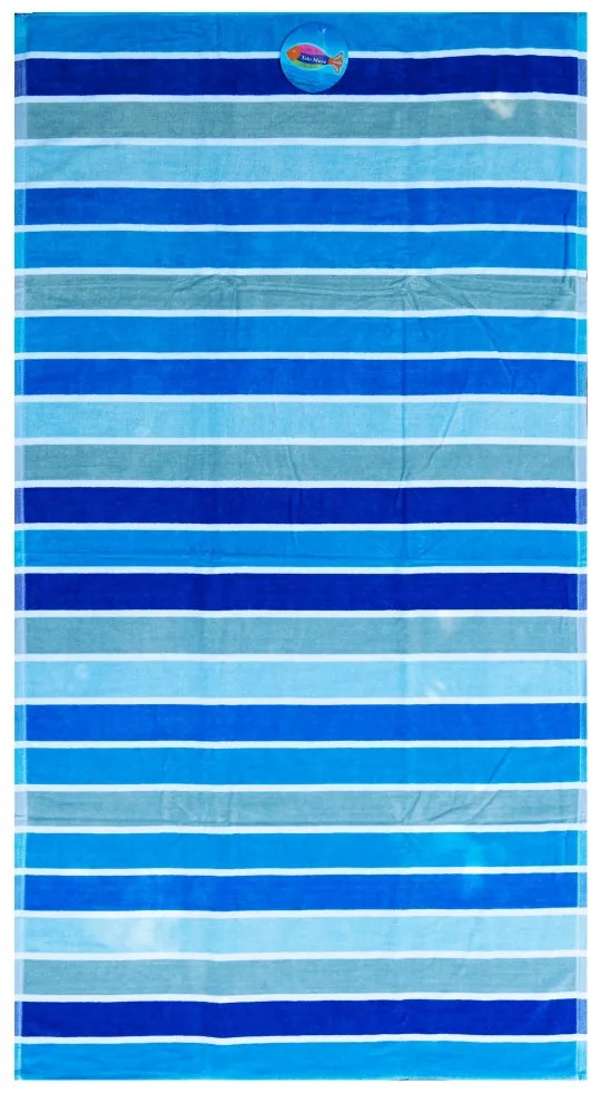 Mirage 2021 kék strandtörölköző