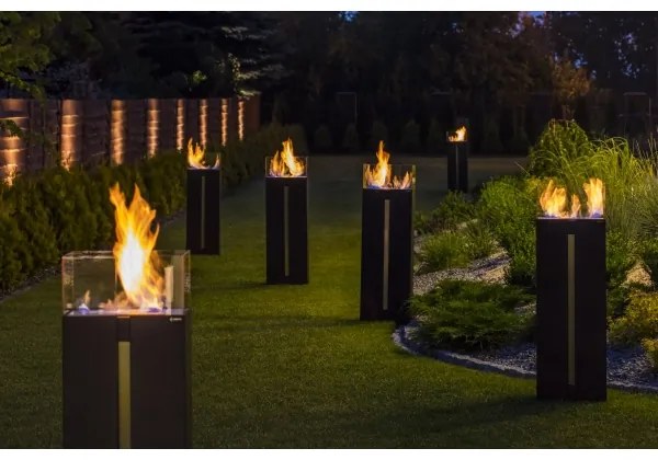 ROMEO BIO krb 113,6x35,9 cm, 2 kW, fekete, TUV tanúsítvány