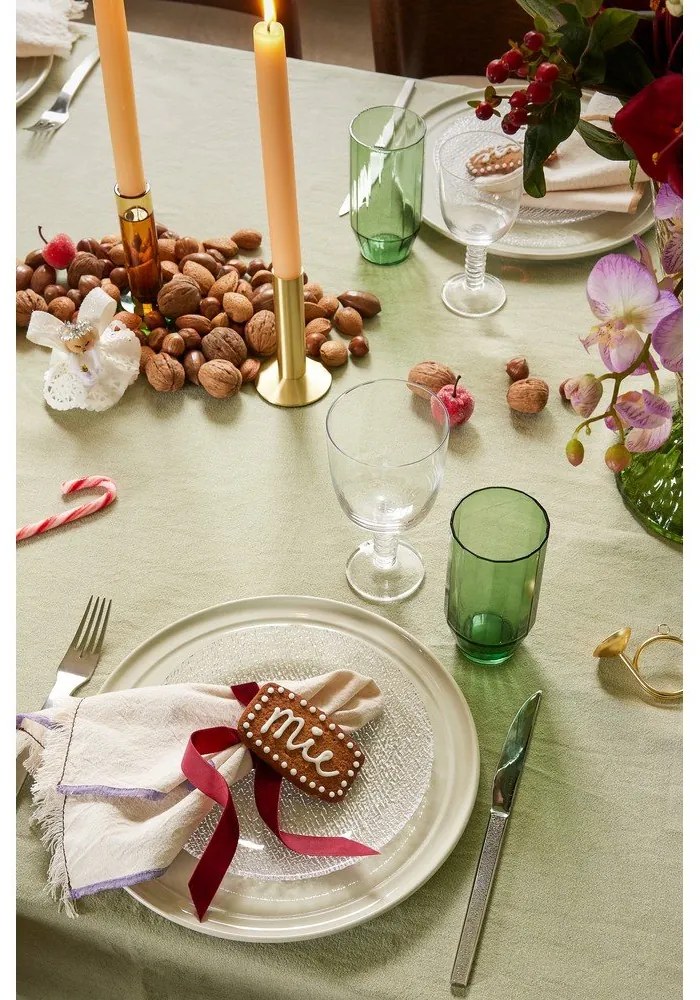 Ezüstszínű rozsdamentes acél evőeszköz készlet 16 db-os Mano – Hübsch