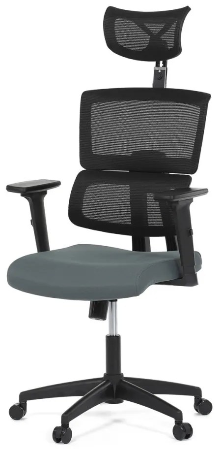 Scaun pivotant de birou de culoare gri Mecanism pivotant. KA-B1025