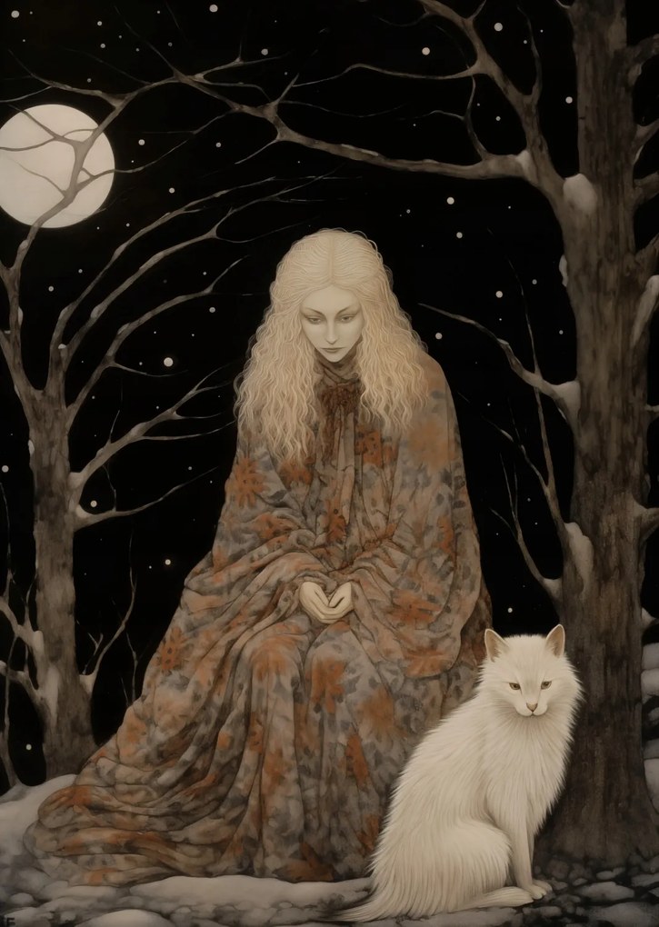 Poszter 67,5x95cm Erdei őrző