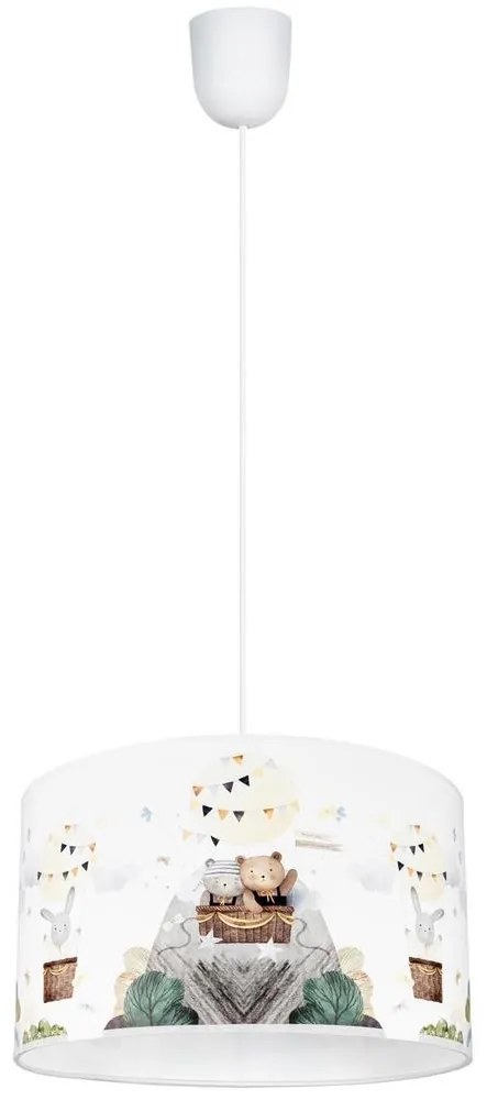 Gyerek csillár BEARS 1xE27/60W/230V