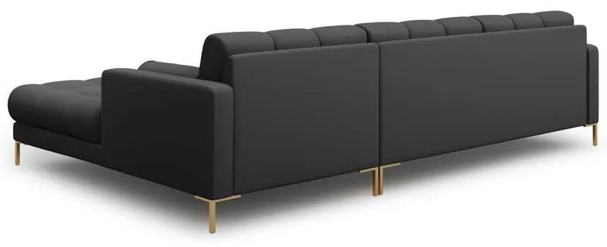 Sötétszürke sarokkanapé (jobb oldali) Bali – Cosmopolitan Design