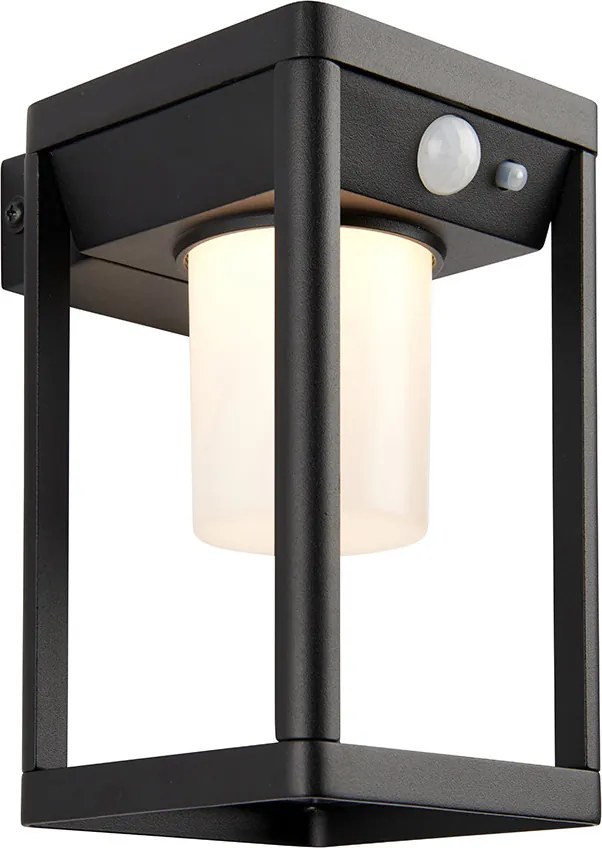 ENDON 96928 HALLAM Modern Kültéri Fali Lámpa Fehér, Fekete LED IP44