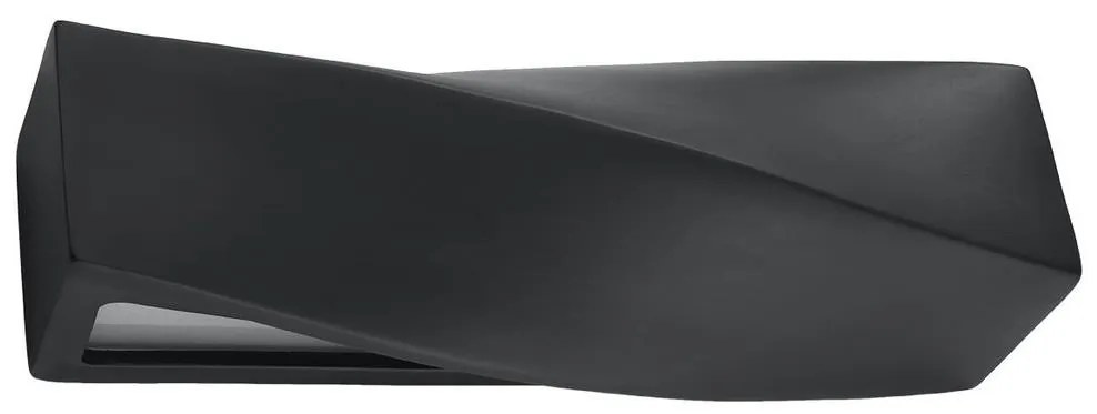 Fali lámpa SIGMA 1xE27/60W/230V fekete