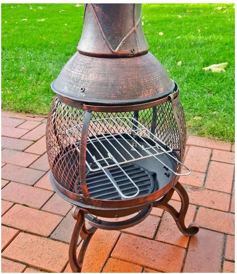 Öntöttvas tűzrakó ø 50 cm – Garden Pleasure