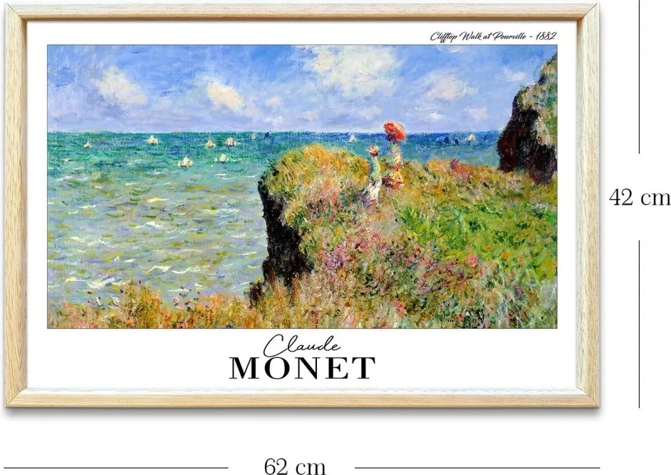 Falikép, 42×62 cm – 4262AHSMONET-004