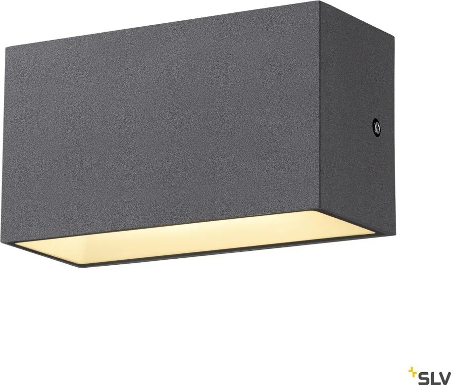 SLV 1005151 SITRA Modern Kültéri Fali Lámpa Antracit LED IP44