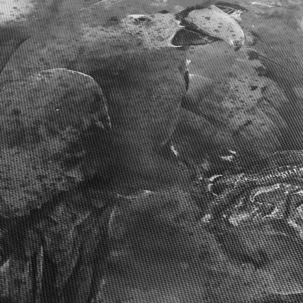 Kép - Akvarell papagájok (120x50 cm)