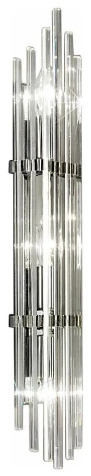 Kolarz 0342.63.5 - Fali lámpa ONTARIO 3xE14/40W/230V 60 cm fényezett króm