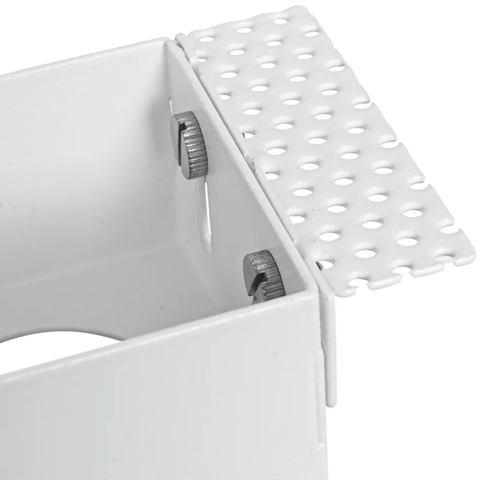 6 db-os beépíthető spotlámpa szett fehér GU10 50 mm 2 fényű, szegély nélküli - Oneon