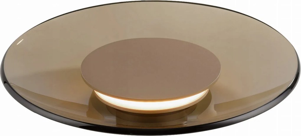 Asztali lámpa tál kialakítással, finom világítás a Pure Moon asztalhoz