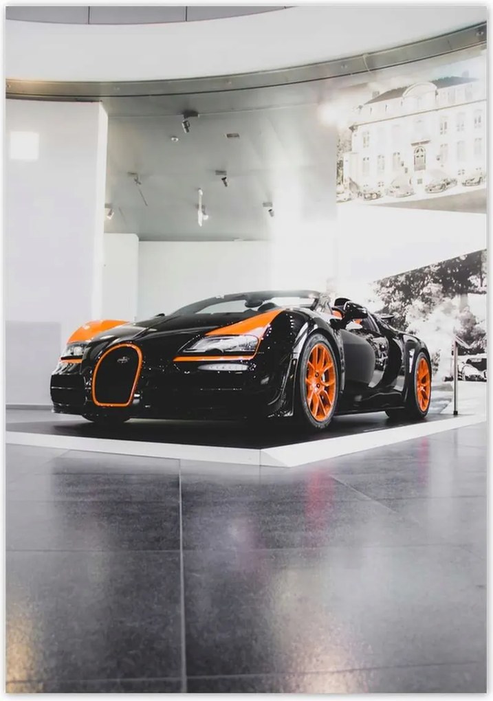 Poszterek 70x100 Bugatti Autó