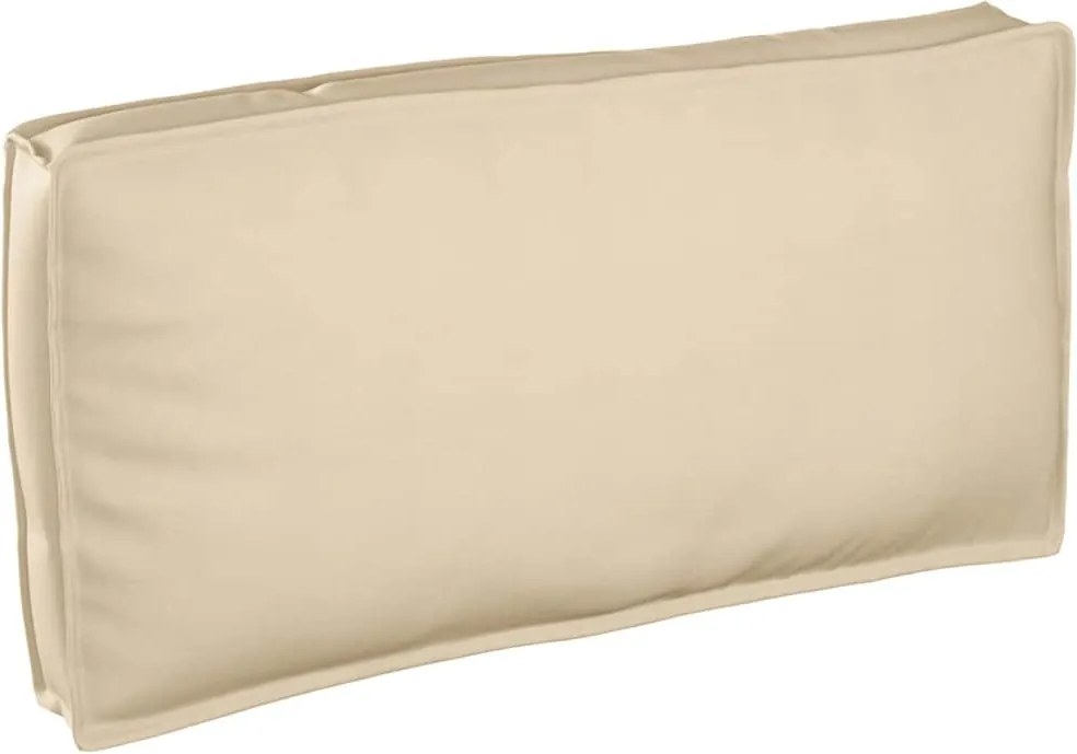 vidaXL Párna Bézs 120 x 60 x 12 cm Oxford Szövet