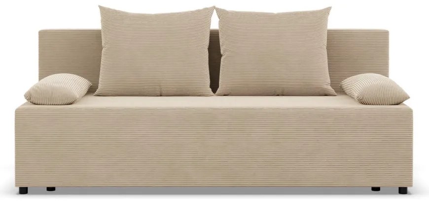 Nobu kanapé, kordbársony, bézs