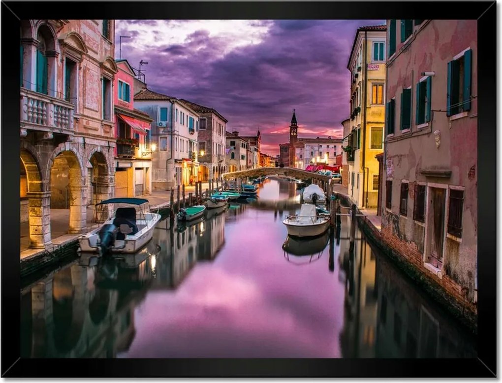 Poszterek keretben 40x30 Velence