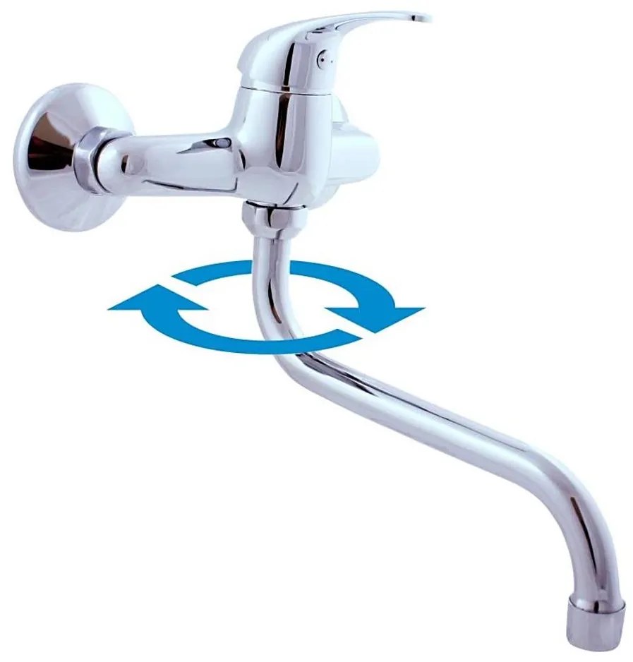 RAV Slezák SA001.5/21 - Mosogató-/mosdócsaptelep SAZAVA fényes króm