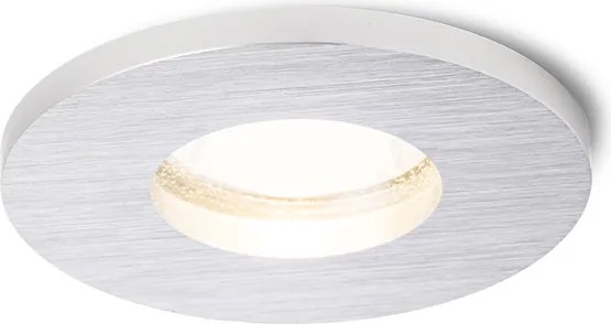 RENDL R10573 ASTOR R Fürdőszobai Beépíthető Lámpa Szálcsiszolt Alumínium IP20