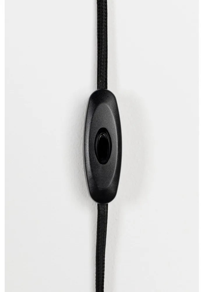 Fekete fali lámpa Xavi – White Label