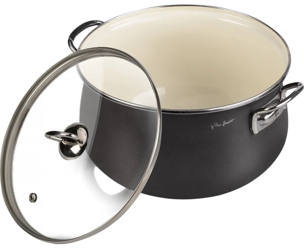 Lamart LT1281 Hard zománcozott serpenyő 24 cm, 6 l