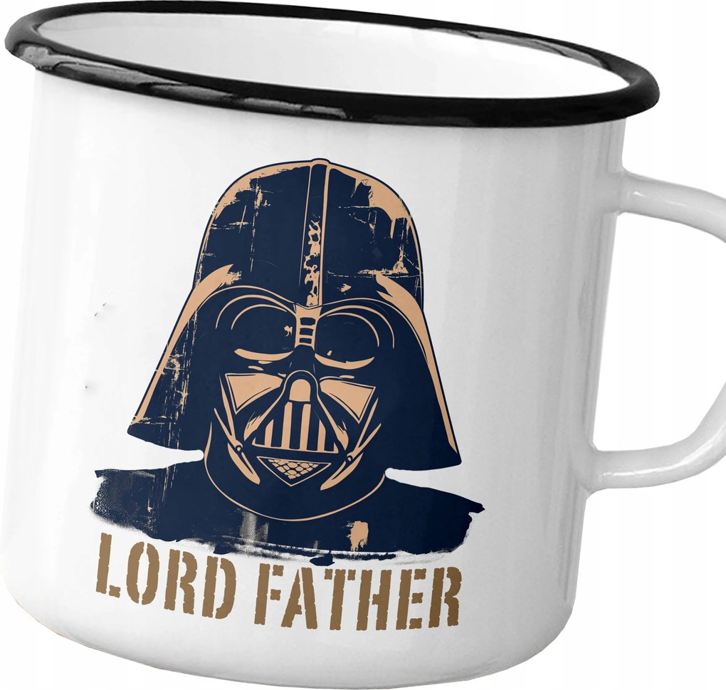 Bögre_zománcozott Apának Lord Father Ajándék Star Wars