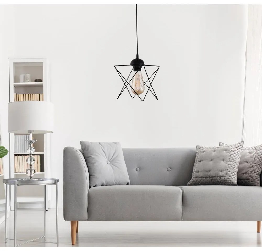 Fekete függőlámpa – Opviq lights