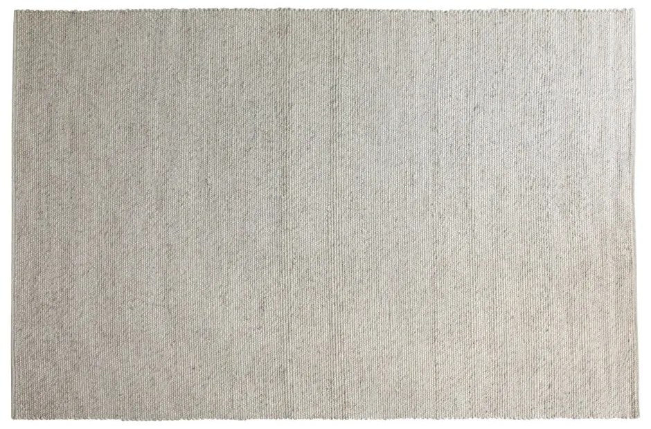 Világosszürke gyapjú szőnyeg 290x200 cm Auckland - Rowico