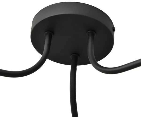 csillár ADAMANT 3xE27/15W/230V fekete