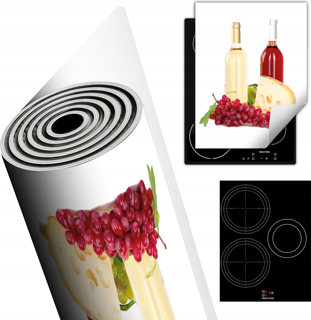 Tűzhelyvédő Szőnyeg Asztali Dekoráció 40x52 Bor fehér