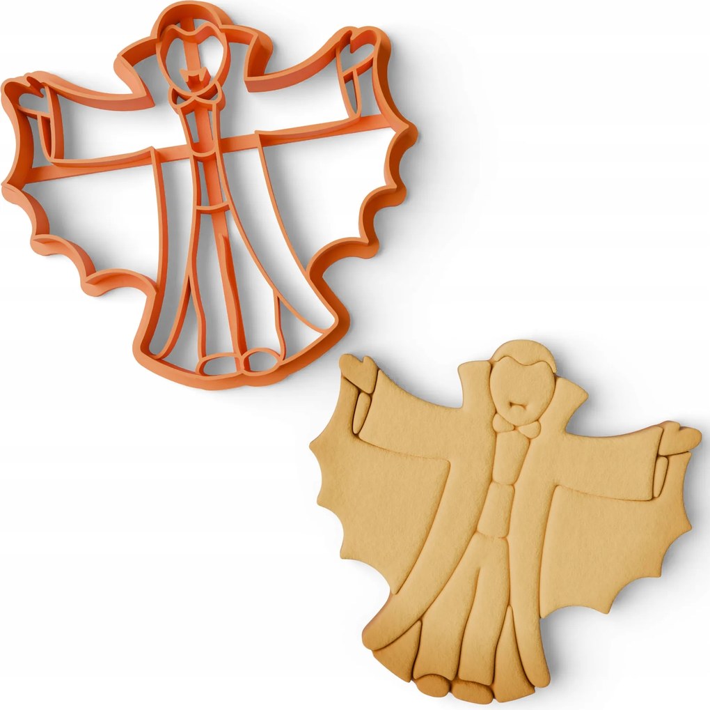 Prémium Mézeskalács Süteményforma Halloween Vámpír Sütemény