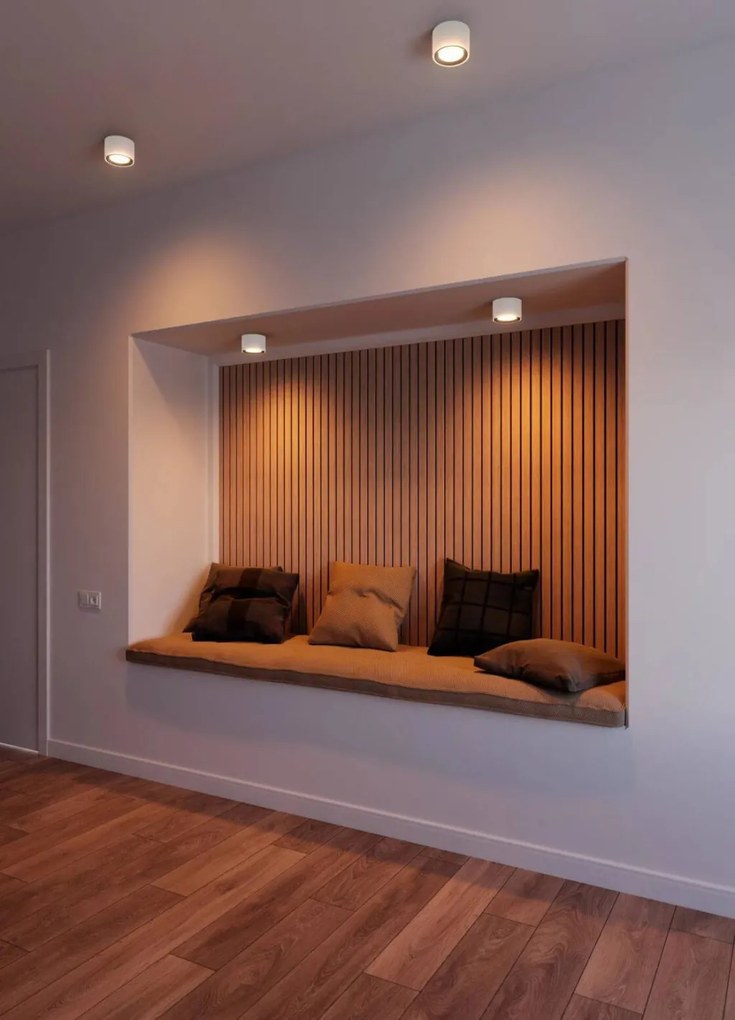 NORLYS 2110840101 LANDON Modern Mennyezeti Lámpa Fehér LED IP44