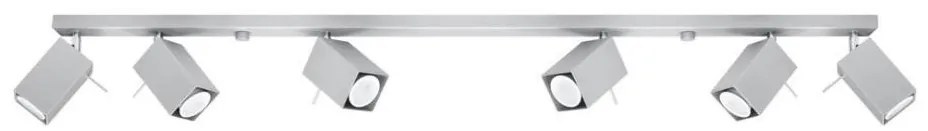 Sollux SL.0462 - MERIDA 6xGU10/40W/230V szürke spotlámpa
