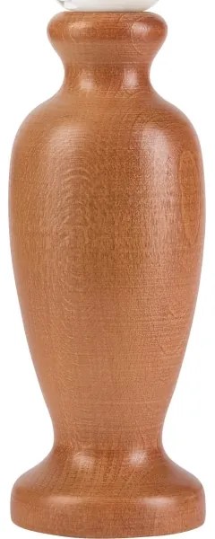 Asztali lámpa AMFORA 1xE27/60W/230V barna/bükkfa