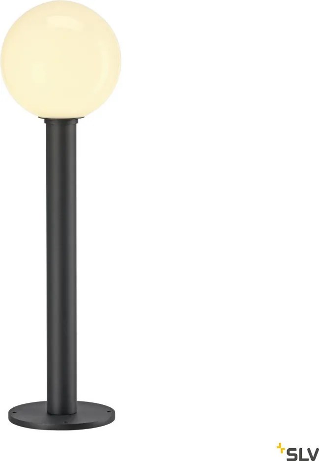 SLV 1002001 GLOO PURE Modern Kültéri Állólámpa Antracit, Átlátszó E27 IP44