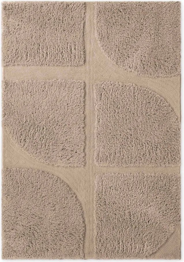 Bézs kézi szövésű szőnyeg 160x230 cm Lambeth Jasper – Ted Baker