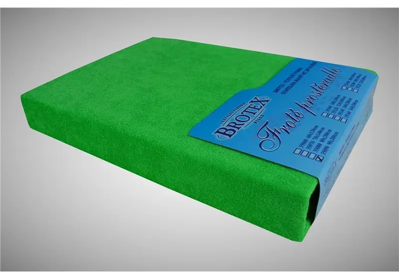 Pamut lepedő - 150 x 230 cm - zöld