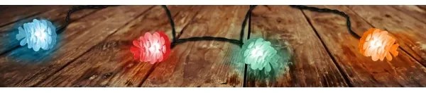 Retlux - LED Karácsonyi kültéri lánc 40xLED/15m IP44 többszínű