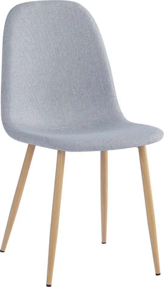 Szék, világos szürke/bükk, LEGA NEW