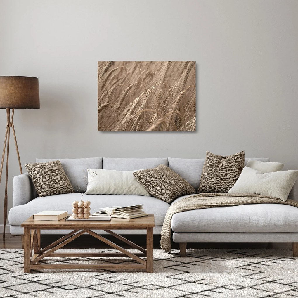 Üveg kép - Az arany mező (70x50 cm)