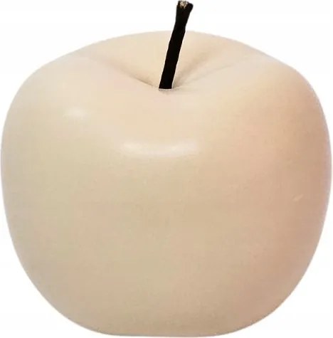 Őszi dekoráció kerámia figura bézs Alma 10x8 a nappaliba