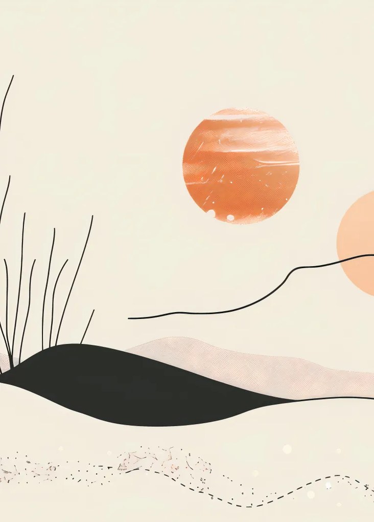 Poszter 39,5x55cm Puha domb