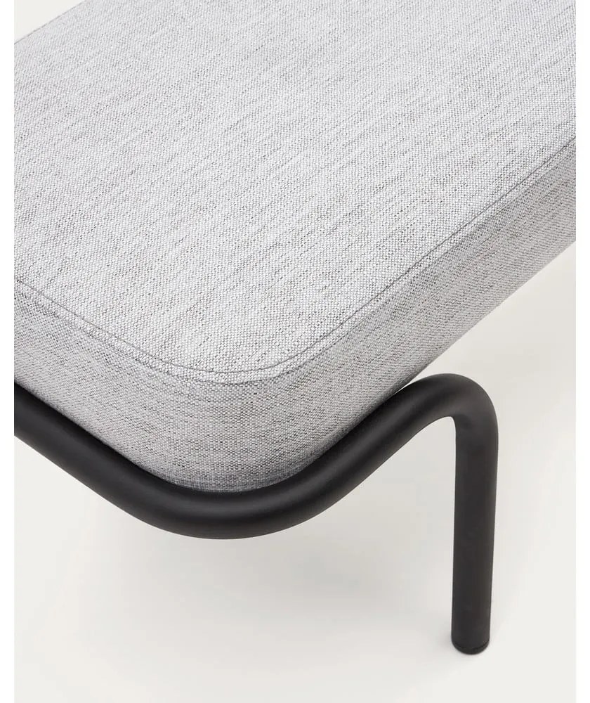 Világosszürke pad Compo – Kave Home